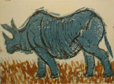 Blue Rhino - John Behan