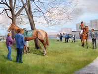 Lucky For Some, Leopardstown by Susan Webb