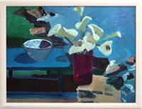 Lilies and Bowl, Cill Rialaig (2000)