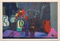 Poppies with Clock (2024)